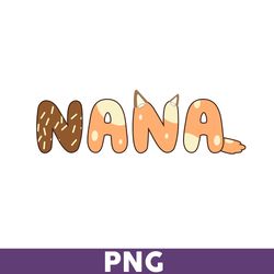 Bingo Nana Png, Bluey Png, Bingo Png, Bluey Dog Png, Bluey Bingo Png, Bluey Family Png, Cartoon Png - Download File
