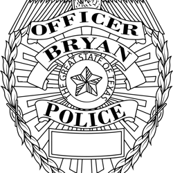 POLICE BADGE STATE  Black white vector outline or line art file for cnc laser cutting, wood, metal engraving, Cri
