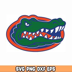 FL Gator head svg, png, eps, pdf, dxf Cutting File - Gators logo SVG Vinyl Cut File - Florida Gators Head Football Coach