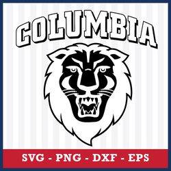 Logo Columbia Lions 5 Svg, NCAA Svg, Sport Svg, Png Dxf Eps File