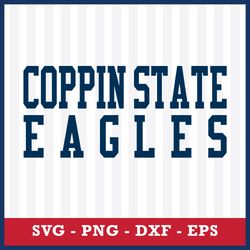 Logo Coppin State Eagles 4 Svg, NCAA Svg, Sport Svg, Png Dxf Eps File