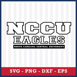 Logo NCCU Eagles 3 Svg, NCAA Svg, Sport Svg, Png Dxf Eps File