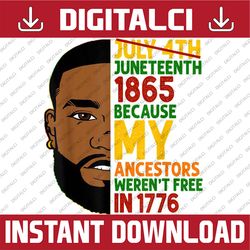 Juneteenth African American Juneteenth, Black History, Black Power, Black woman, Since 1865 PNG Sublimation