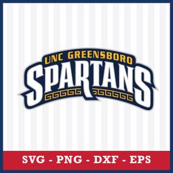 Logo UNC Greensboro Spartans 1 Svg, NCAA Svg, Sport Svg, Png Dxf Eps File