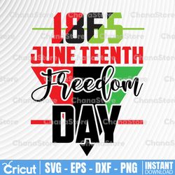 Juneteenth SVG, Freedom day Juneteenth svg, Clipart for Cricut/Silhouette, Black history svg, Since 1865 svg