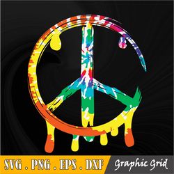 Peace Love Svg files for Cricut, Retro Groovy Boho Hippie 70s Svg, Instant Digital Download