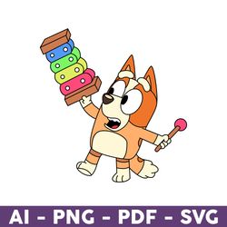 Bingo Svg, Bluey And Bingo Svg, Bluey Svg, Bluey Dog Svg, Cartoon Dog Svg, Cartoon Svg - Download File