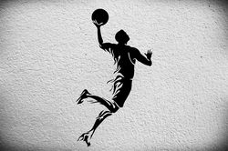 basketball sticker, nba, sport, basketball player, car sticker wall sticker vinyl decal mural art decor