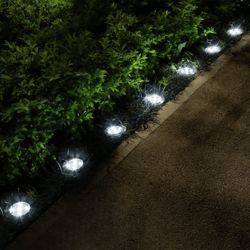 In-ground Solar Lights | Outdoor In-ground Led Lights For Illuminated Driveways | Automatic Solar In-ground Lights