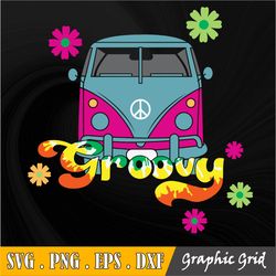 Retro Groovy SVGfor Cricut and Cutting  download