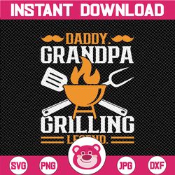 Grandpa Svg, Grilling Gifts, Grandpa Svg Gifts, Fathers Day Gift for Grandpa