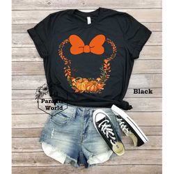 Fall Minnie Mouse Shirt,Disney Halloween Shirt,Minnie Mouse,Disney Autumn Shirt,Disney Fall Shirt,Disney Pumpkin Shirt,F
