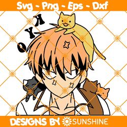 Fruits Basket SVG, Kyo Sohma SVG, Anime Manga SVG, Japanese Manga SVG, File for Cricut,