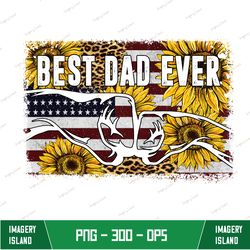 Dad Ever Png | Retro Digital Download | Image File for Sublimation | Father's Day Png | Fist Pump Dad Son | Sublimation