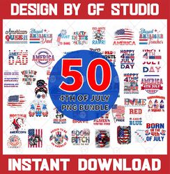 50 PNG Files 4th of July PNG Bundle, America png Bundle, Memorial Day png , Independence Day png, USA png