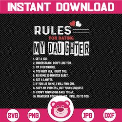 Rules For Dating My Daughter Png