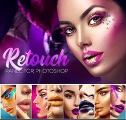 plugin retouch panel for photoshop, design picture,