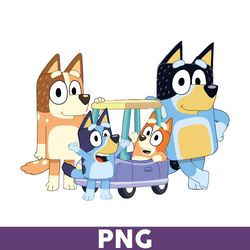 Family Bluey Dog Png, Bingo Png, Bluey Png, Dog Png, Bluey Dog Png, Cartoon Png - Download File