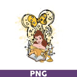 Beauty and the Beast Png, Minnie Png, Beast Png, Disney Princesses Png, Mickey Png, Disney Png - Download