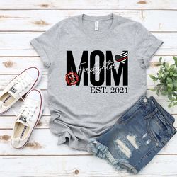 Firefighter Mom T-shirt 2