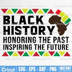 Honoring Past Inspiring Future Black History Month Svg, Black History The Future, African American Svg,