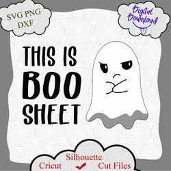 This is Boo Sheet Funny Ghost Digital File SVG, Boo Sheet Halloween svg, funny Halloween, ghost cut file, social distanc