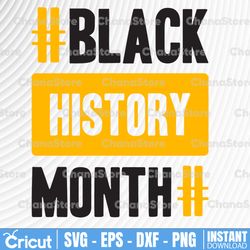 Black History Month SVG / Black History Is World History svg / I Am Black History SVG / My History Is Strong SVG / Black