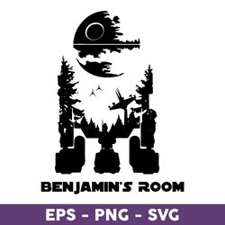 Benjamin's Room Svg, Car In Star Wars Svg, Star Wars Svg, Yoda Svg, Baby Yoda Svg, Disney Svg - Download File