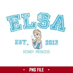 Elsa Est.2013 Disney Princess Png, Princess Family Trip 2023 Png, Elsa Princess Png Digital File