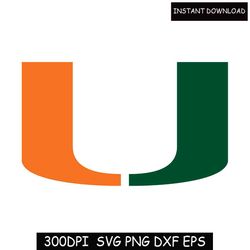 Miami-Hurricanes Football Team Svg, Miami-Hurricanes Svg, N C A A SVG, Logo bundle Instant Download