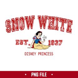 Snow White Est.1937 Disney Princess Png, Princess Family Trip 2023 Png, Snow White Princess Png Digital File