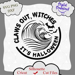 Claws Out Witches Its Halloween Svg, Aint No Laws With The Claws Black Cherry Svg, Aint No Laws When You re Santa Claus