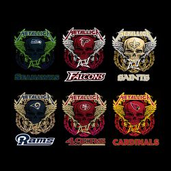 Metallica Skull 06 NFL Bundle