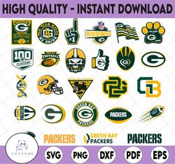 26 Files Green Bay Packers Svg Bundle, Green bay Svg, Packers svg, Green bay packers clipart, NFL teams,NFL svg, Footbal