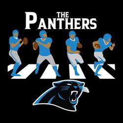 The Team Carolina Panthers, NFL Svg, Football Svg, Cricut File, Svg