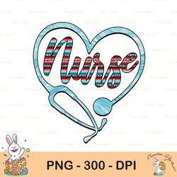 Nurse Png Sublimation, Nurse Leopard Png, Heart Valentine Nurse Png, Registered Nurse Png, ER Nurse Png Clipart Digital
