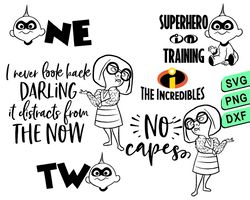 The Incredibles quote svg, The Incredibles family svg, The Incredibles birthday svg png
