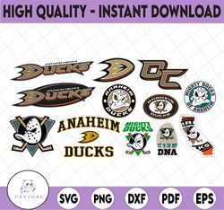12 Files Anaheim Ducks Bundle SVG, dxf,png, eps, Anaheim svg, Ducks svg, NHL svg, NHL svg, hockey svg, Download   Cut Fi