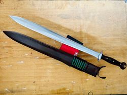 31 inches Greek Xiphos Sword replica custom handmade Sword. Sharpen-fixed blade