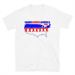 Hands Across America 1986 Short-Sleeve Unisex T-Shirt