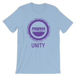 Pawnee Eagleton Unity Concert 2014 Short-Sleeve Unisex T-Shirt