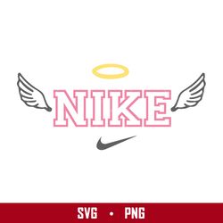 Nike Angel Svg, Nike Logo Svg, Angel Svg, Fashion Brands Logo Svg, Png Digital File