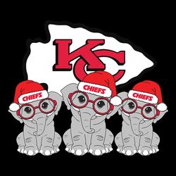 Elephant Fans Kansas City Chiefs,NFL Svg, Football Svg, Cricut File, Svg