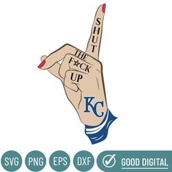 Kansas City Royals Shut The Fuck Up Svg, Sport Svg, Royals Svg, Kansas City Royals Svg, Kansas City Royals, Royals Baseb