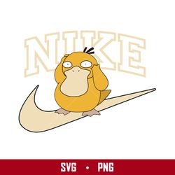 Nike Koduck Svg, Koduck Swoosh Svg, Nike Logo Svg, Pokemon Nike Svg, Png Digital File