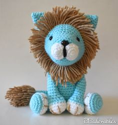 King, the lion - Crochet Pattern