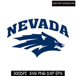 NCAA Nevada-Reno Wolf Pack Primary Logo Shape Cut Pennant