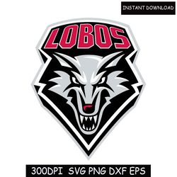 University Of New Mexico Lobos Athletics SVG