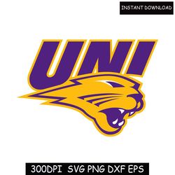 Northern Iowa Panthers Wood Sign with Frame svg cricut cut files