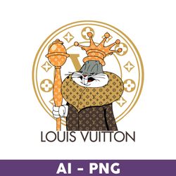 Louis Vuitton Bugs Bunny Png, Bugs Bunny Png, Louis Vuitton Logo Fashion Png, LV Logo Png, Fashion Logo Png - Download